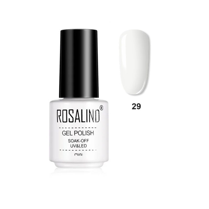 Rosalind Vernis Permanent Blanc UV LED pour Soins Ongles Gel Nail Art