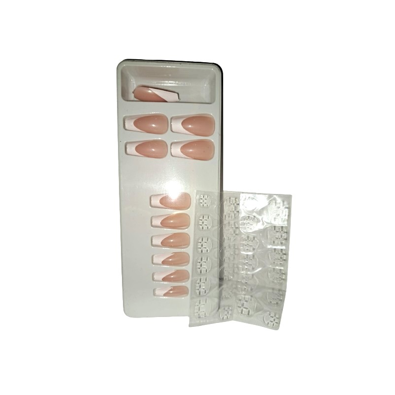 Otto Press On Nails French Carré 24pcs Faux Ongles
