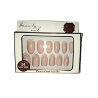 Otto Press On Nails Nude 24 Pcs Be Fell Live Faux Ongles