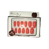 Otto Press On Nails Saumon Foncé 24 Pcs Be Fell Live Faux Ongles
