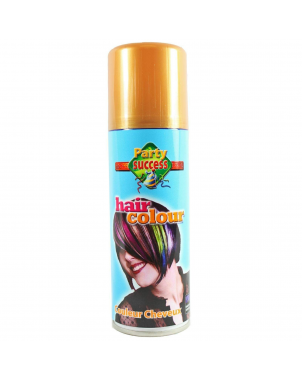 Spray Colorant Temporaire pour Cheveux Party Success Hair Color 125ml Gold