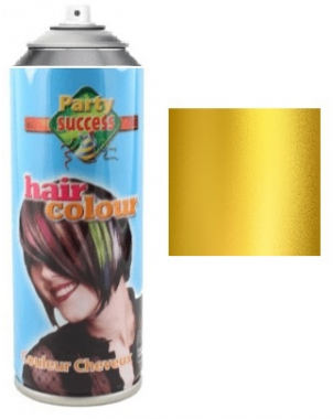 Spray Colorant Temporaire pour Cheveux Party Success Hair Color 125ml Gold