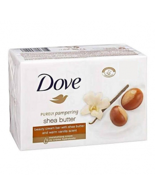 Dove Savon Purely Pampering Shea Butter Visage et Corps Beauty Cream Bar Savon Nettoyant Hydratant