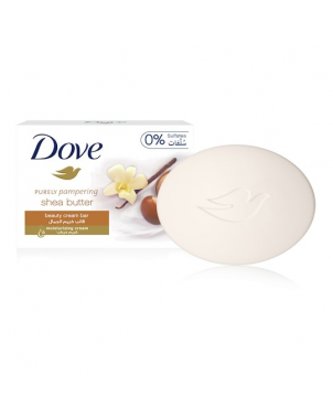 Dove Savon Purely Pampering Shea Butter Visage et Corps Beauty Cream Bar Savon Nettoyant Hydratant