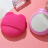 Brosse en Silicone Manuel avec Miroir - Nettoyage de Visage et Gommage