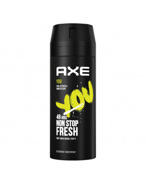 Axe Déodorant You 150ml Déodorant Homme 48h Non Stop Fresh