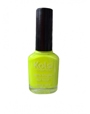 Kolsi Vernis à Ongles 10ml Jaune Néon N° 416