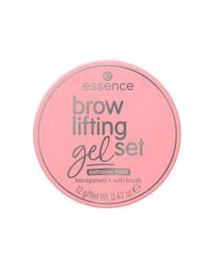 Essence Brow Lifting Gel Set Fixateur Lifting pour Sourcils Transparent 12g