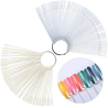 Présentoir Vernis Permanents à Ongles 50pcs Nuancier de Couleurs Onglerie 50pcs