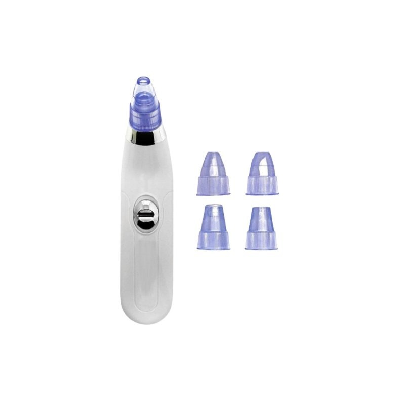 DermaSuction Aspirateur de Points Noirs 4 Têtes Réduction de Sébum