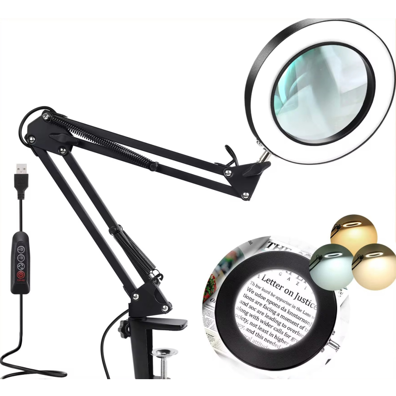 Lampe LED Table 72 SMD Luminosité Réglable Table d'Onglerie