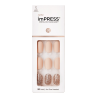 imPress Faux Ongles Press On Nails Evanesce Forme Ovale Mains