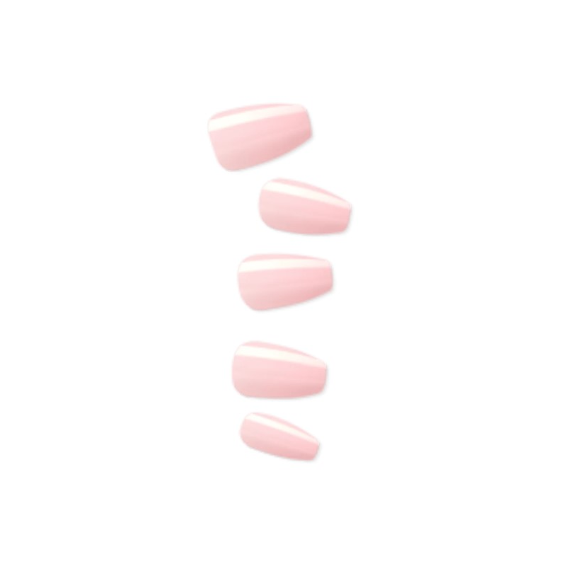 imPress Faux Ongles Press On Nails Pink Dream Forme Ovale Coffin