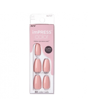 imPress Faux Ongles Press On Nails Sumptuous Forme Ovale Coffin