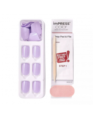 imPress Faux Ongles Press On Nails Colors Picture Purplect