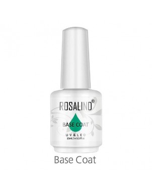 Rosalind Base Coat UV LED pour Soins Faux Ongles Gel Nail Art Manucure