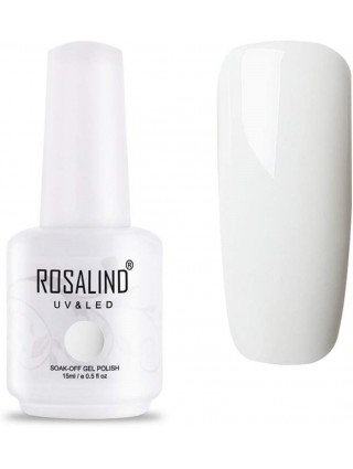 Rosalind Vernis Permanent Blanc UV LED pour Soins Ongles Gel Nail Art