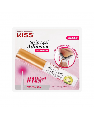 imPress Colle à Cils Transparent avec Aleo Vera Sans Latex Adhésif pour Cils en Bande Latex Free