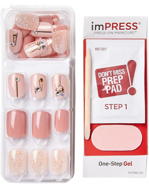 imPress Faux Ongles Press On Nails Fine Lines