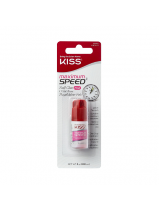 Kiss Colle à Ongles Maximum Speed Nail Glue Colle Séchage Rapide