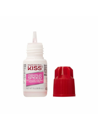 Kiss Colle à Ongles Maximum Speed Nail Glue Colle Séchage Rapide