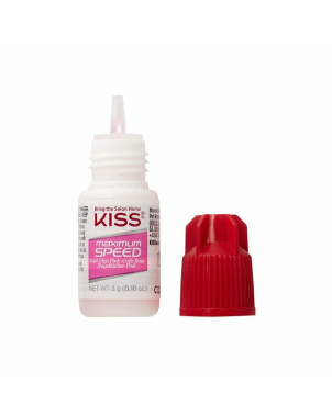 Kiss Colle à Ongles Maximum Speed Nail Glue Colle Séchage Rapide