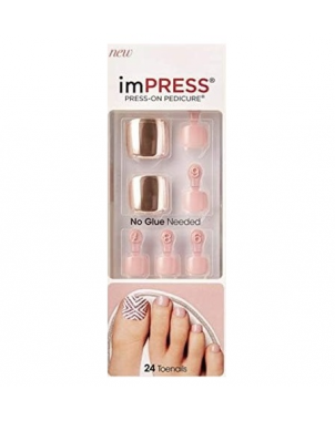 imPress Faux Ongles Press On Nails Pieds Stiletto