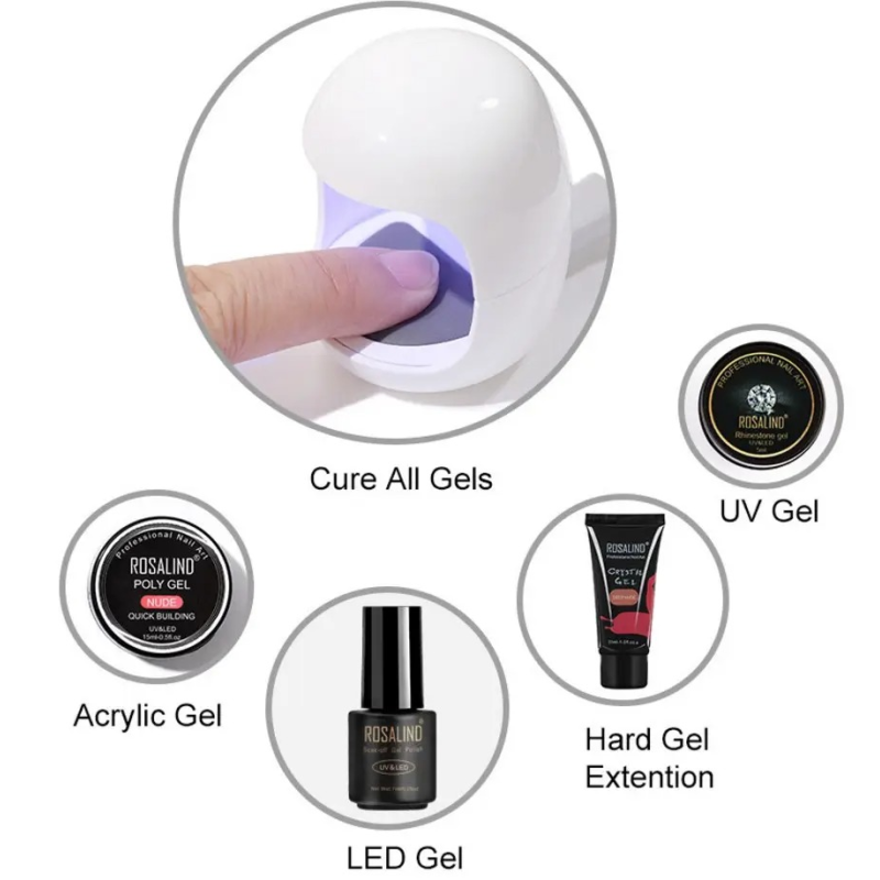 SUN Mini Q3 Sèche Ongles Doigts Lampe LED UV avec Câble USB