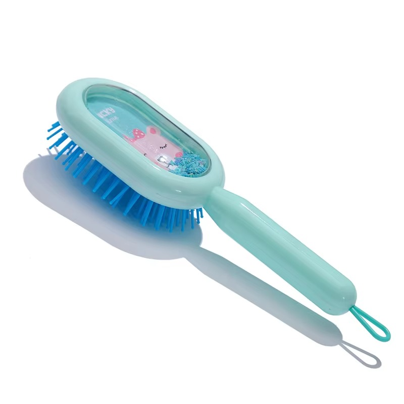 Brosse Cheveux en Plastique Ovale Brosser les Cheveux Brosse pour Enfant