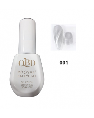 QBD Crystal Cat Eye Gel 15ml ° 001 Vernis Permanents Onglerie