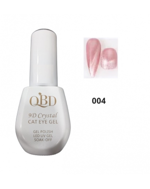 QBD Crystal Cat Eye Gel 15ml ° 004 Vernis Permanents Onglerie