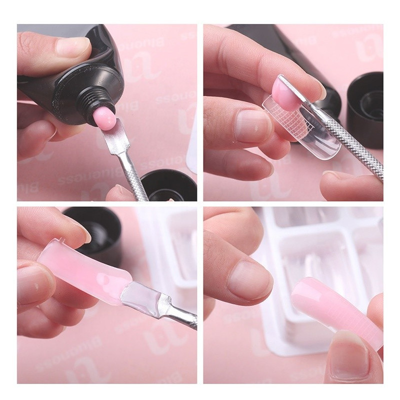 capsules ongles gel acrylique polygel extensions moules popits