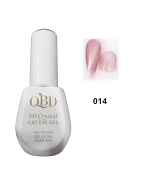 QBD Crystal Cat Eye Gel 15ml ° 014 Vernis Permanents Onglerie