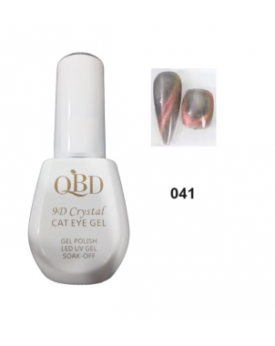 QBD Crystal Cat Eye Gel 15ml ° 041 Vernis Permanents Onglerie