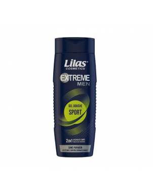 Lilas Gel Douche Homme Extrême Men Sport 400ml