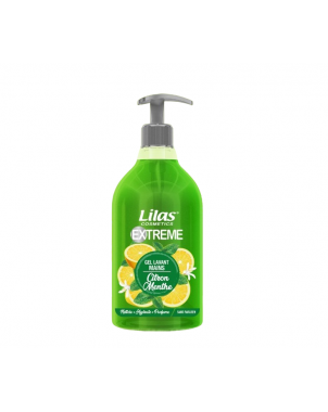 Lilas Gel Lavant Mains Extrême Citron Menthe 380ml