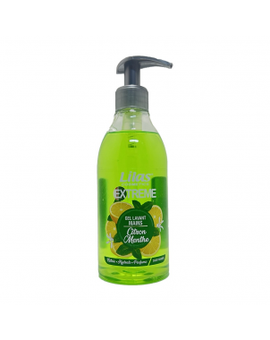 Lilas Gel Lavant Mains Extrême Citron Menthe 380ml