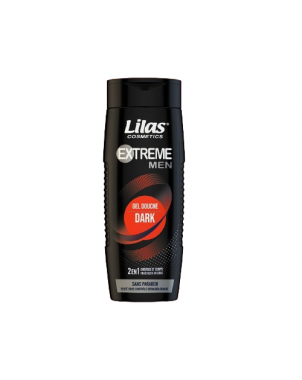 Lilas Gel Douche Homme Extrême Men Dark 400ml