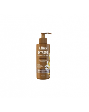 Lilas Crème de Coiffage Extrême Kératine 200ml Cheveux Secs à Très Secs