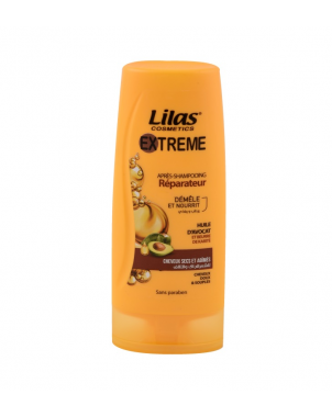 Lilas Après Shampoing Extrême Réparateur Huile d'Avocat 180ml Cheveux Secs et Abîmés