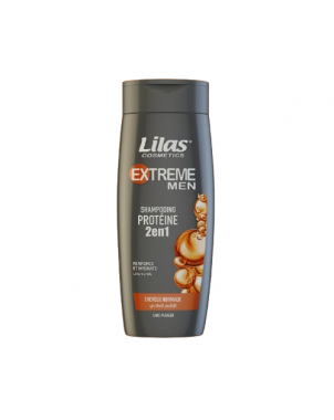 Lilas Shampoing Extrême Homme Protéine 350ml Cheveux Normaux