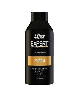 Lilas Shampoing Expert Protéine 500ml Professionnel Cheveux Secs à Très Secs