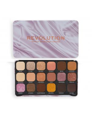 Revolution Palette Nude Silk Palette Fard à Paupières