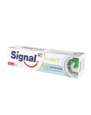 Signal Dentifrice Intégral 8 Baking Soda Bicarbonate de Soude 75ml