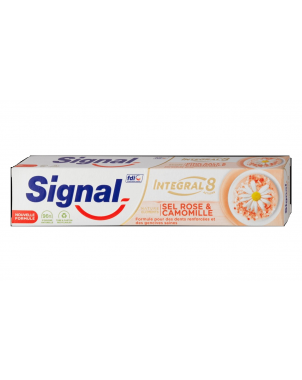 Signal Dentifrice Intégral 8 Sel Rose et Camomille 75ml