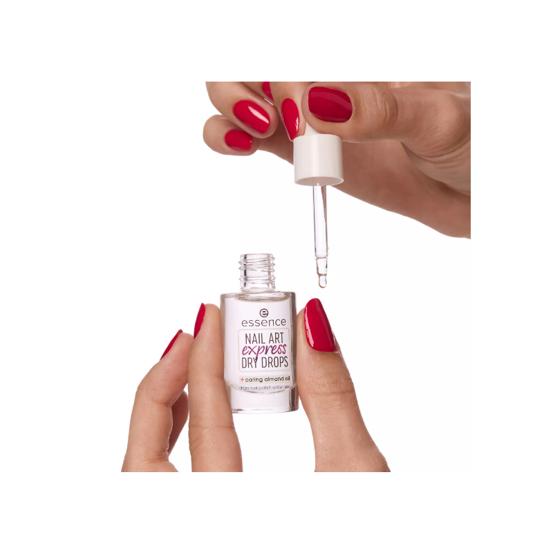 Essence Nail Art Express Dry Drops Gouttes Séchantes pour Vernis à Ongles