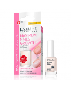 Eveline Maximum Nails Growth 12ml Soins Accélérateur de Croissance Maximale des Ongles Nail Therapy