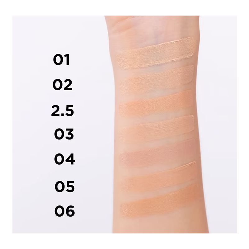 Eveline Liquid Camouflage Waterproof Concealer 7,5ml Anti Cernes Correcteur 04 Light Almond