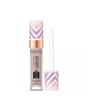 Eveline Liquid Camouflage Waterproof Concealer 7,5ml Anti Cernes Correcteur 04 Light Almond