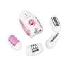Epilateur KEMEI 4 en 1 - Rechargeable Epilation Rapide Confortable